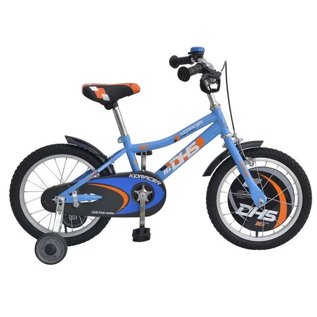 Detský bicykel DHS Kid Racer 1601 16"- model 2014 - oranžová