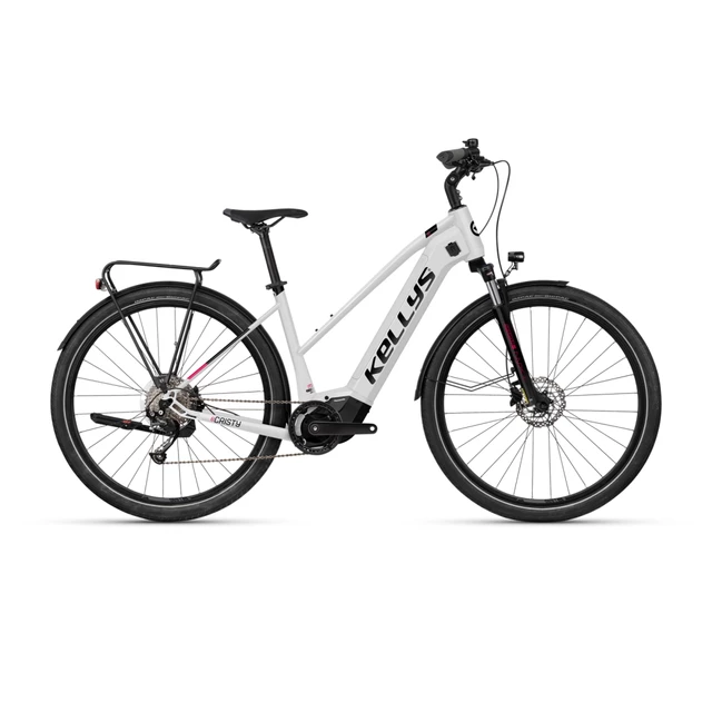 Dámsky trekingový elektrobicykel KELLYS E-Cristy 30 28" 7.0 - Grey - White