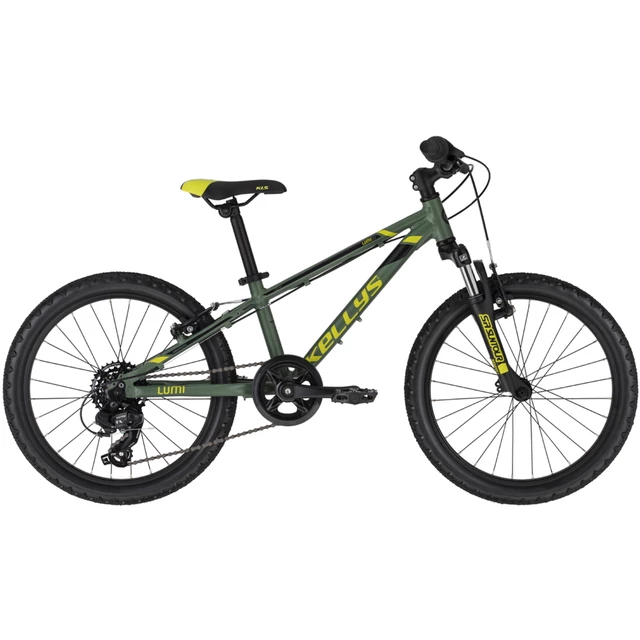 Detský bicykel KELLYS LUMI 50 20" 7.0 - Green