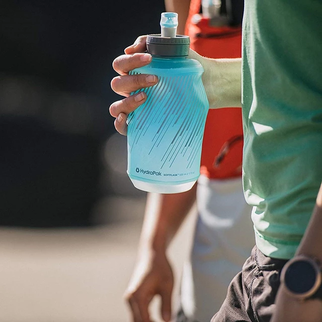 Collapsible Bottle HydraPack Softflask 500 - Malibu Blue