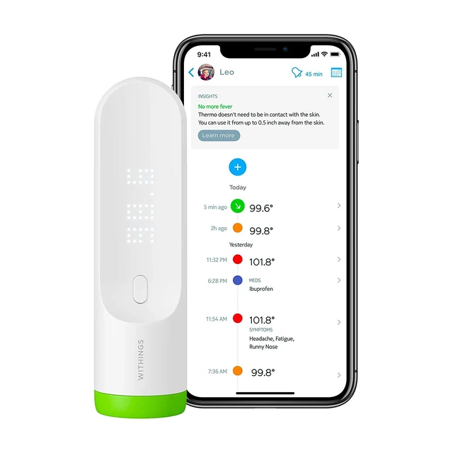 Withings Thermo lázmérő