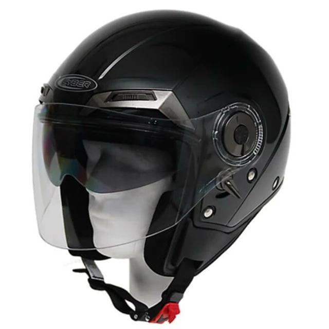 Motorradhelm Cyber U 44 - schwarz