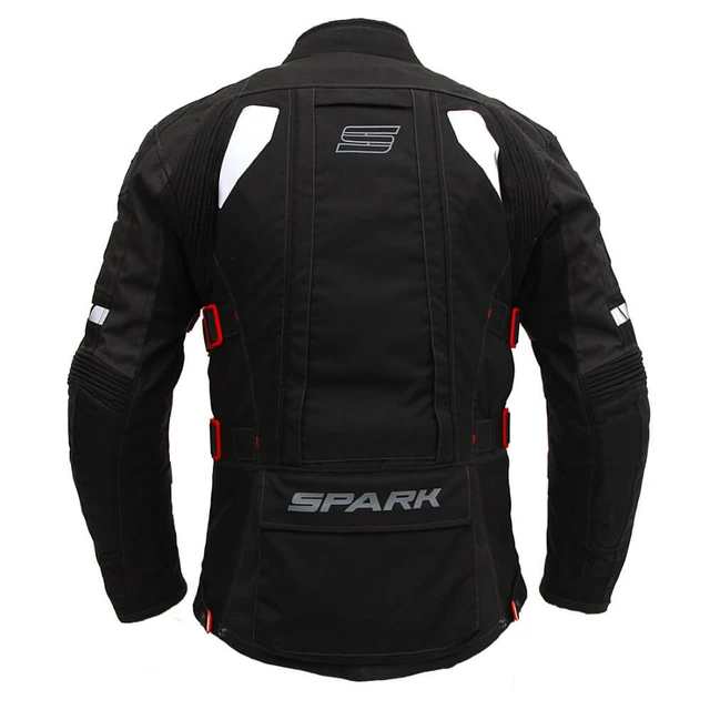 Spark Expedition Herren Textil-Motorradjacke - schwarz-fluo gelb