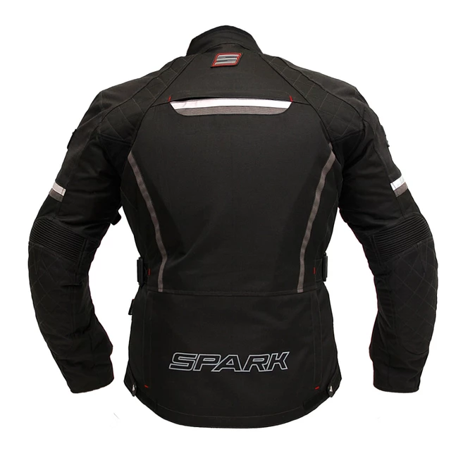 Spark Trinity Damen Motorradjacke - schwarz