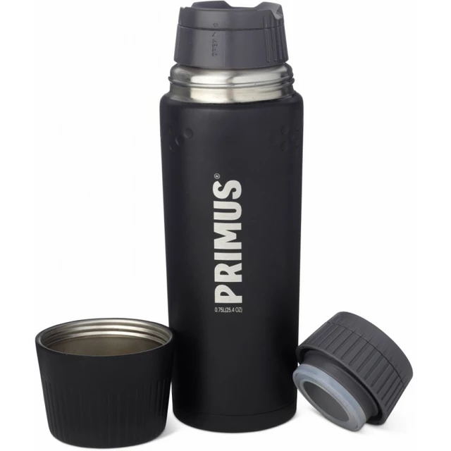 Termoska Primus Vacuum Bottle Black 750 ml