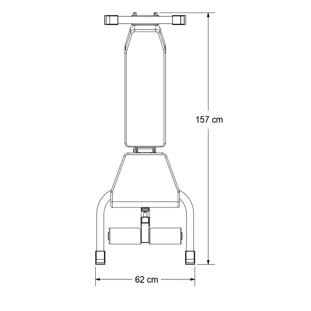 Ławka regulowana do ćwiczeń Body Craft F602