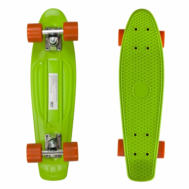 Plastični skateboard WORKER Stace - zelena - zelena