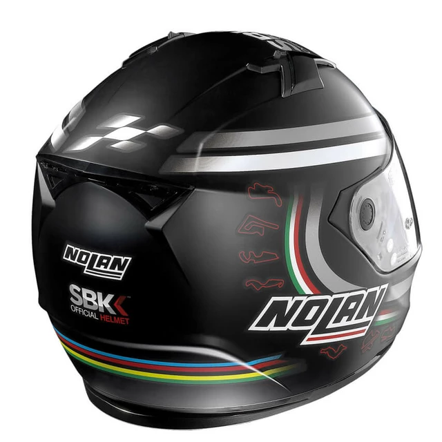 Moto helma Nolan N64 SBK 89 Flat Black - 2.jakost