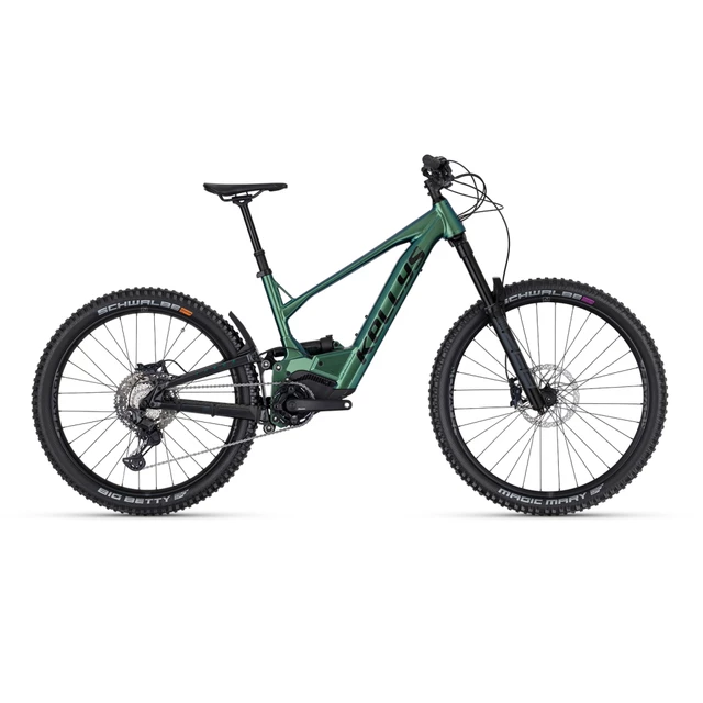 Celoodpružený elektrobicykel Kellys Theos R50 P 29"/27,5" 8.0 - Magic Green