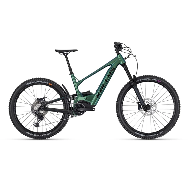 Celoodpružené elektrokolo Kellys Theos R50 P 29"/27,5" 8.0 - Magic Green