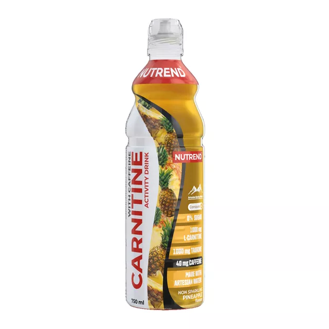 Drink Nutrend Carnitine Activity Drink 750 ml s kofeinem - malina