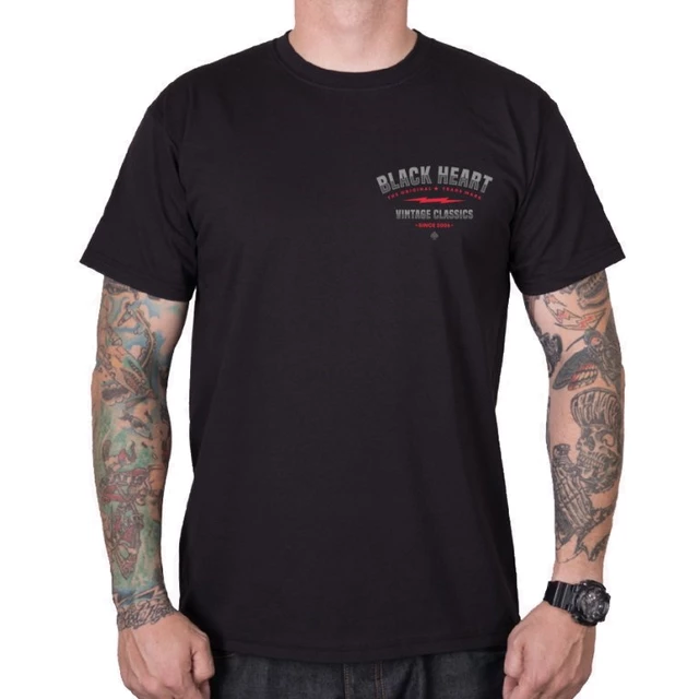 BLACK HEART MB T-Shirt - schwarz