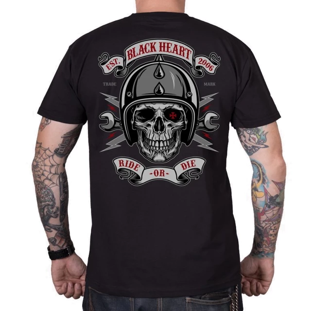 BLACK HEART Ride or Die T-Shirt - schwarz