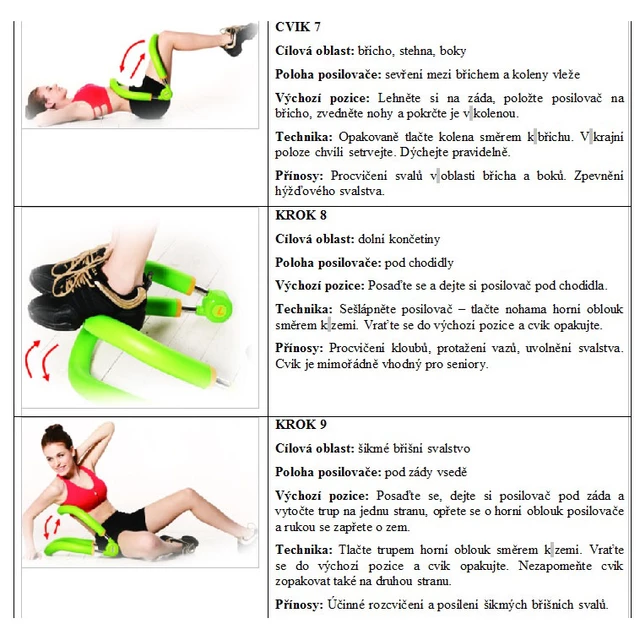 Body workout inSPORTline Magic BB - Green