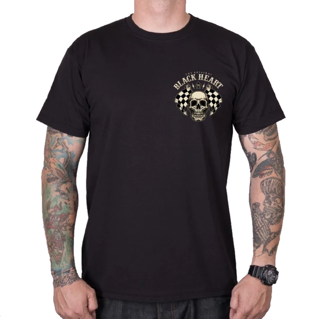 T-Shirt BLACK HEART Starter - Black