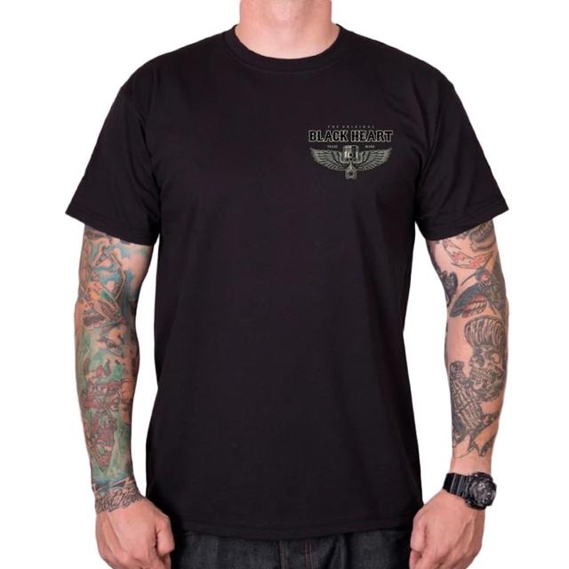 BLACK HEART Blue Chopper T-Shirt