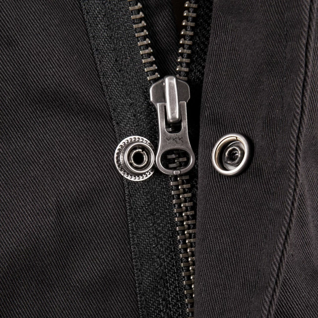 Męska kurtka motocyklowa W-TEC Breathe wodoodporna - Czarny