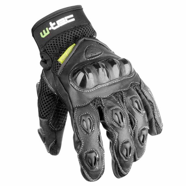 Men's moto gloves W-TEC Amban Wala - Black