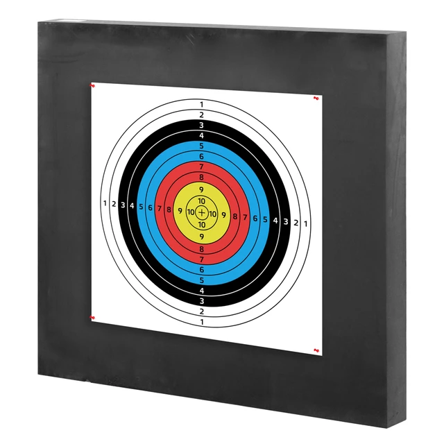 PE Archery Target Board inSPORTline Escuma 100 x 100 x 10 cm