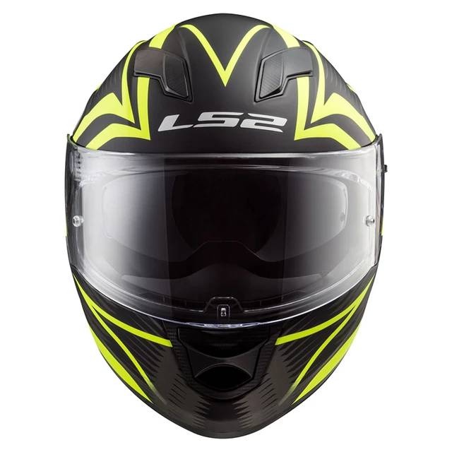 Moto prilba LS2 FF320 Stream Evo Jink Matt Black Yellow - Matt Black Yellow