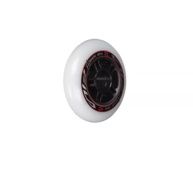 Fila görkorcsolya kerekek 90 mm/83A x 6, fehér-piros