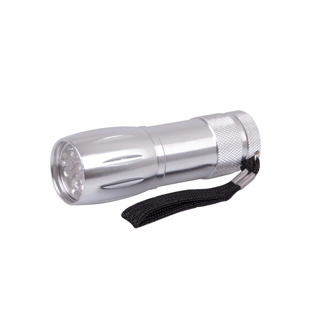 Aluminium Flashlight BC BCS 193 - Yellow - Silver