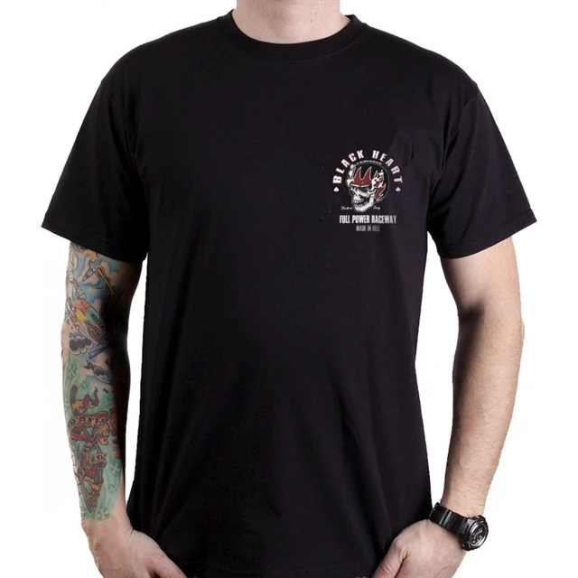 T-shirt BLACK HEART Full Power - 3XL