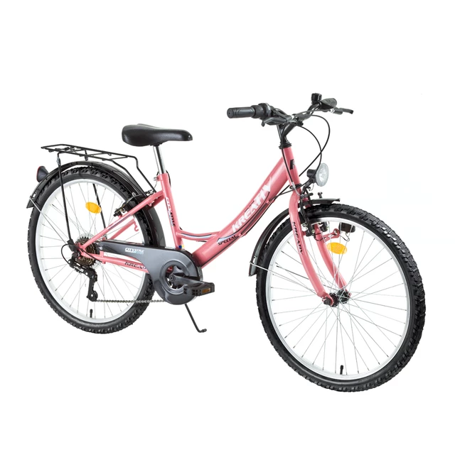Juniorský bicykel DHS Cityline 2414 24"- model 2014 - ružová
