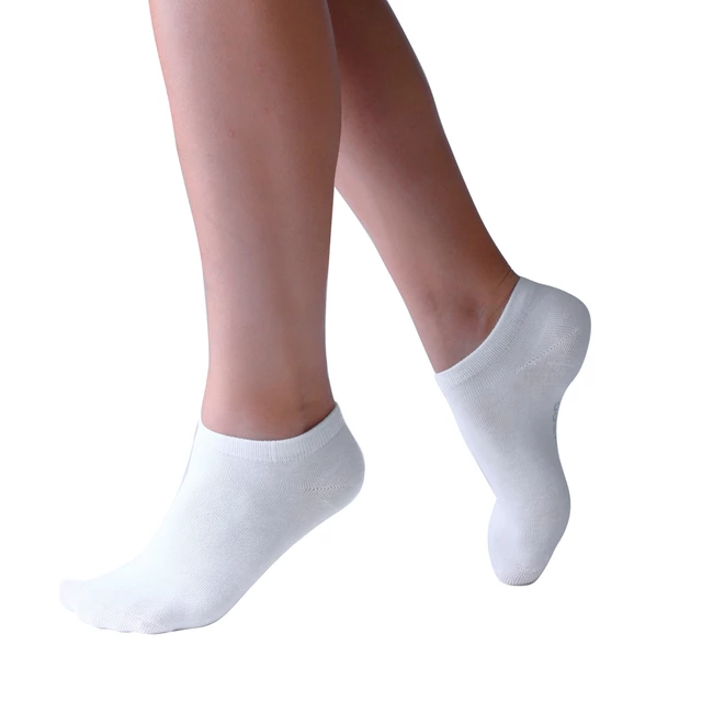 Low Ankle Socks Bamboo - Black, 38/41 - White