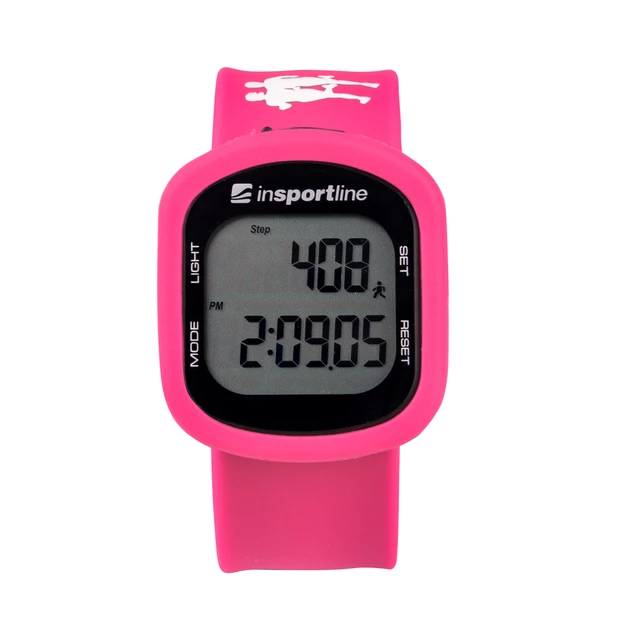 Digital Pedometer inSPORTline Strippy - Pink