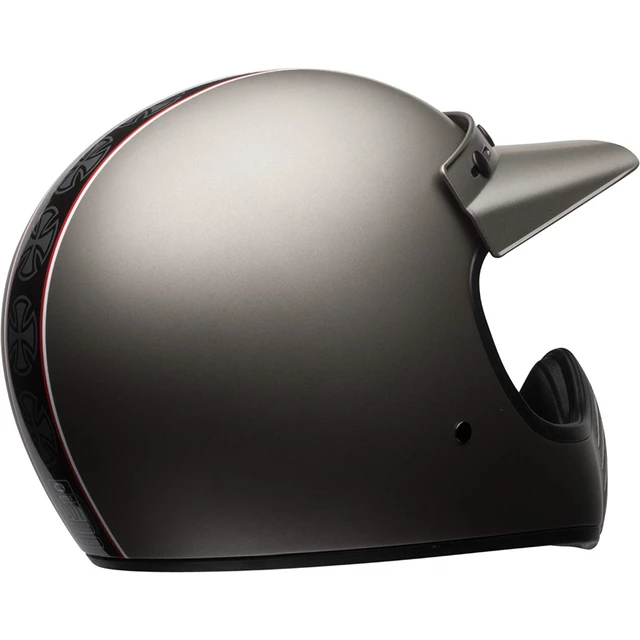 Motorcycle Helmet BELL Moto-3 Independent Matte Titanium