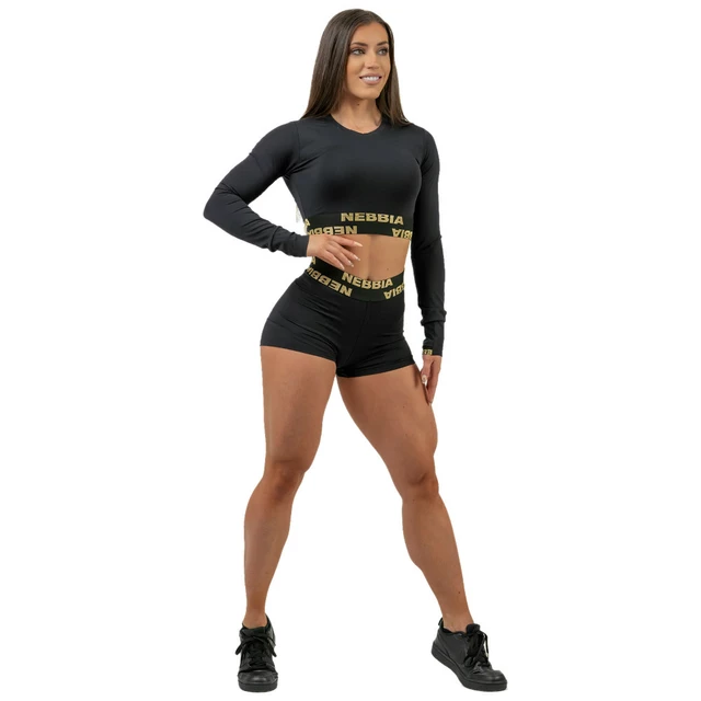 Women’s High-Waisted Compression Shorts Nebbia INTENSE Leg Day 832