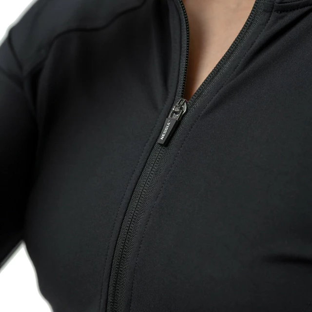 Women’s Full Zip Sweatshirt Nebbia INTENSE Warm-Up 833 - Black