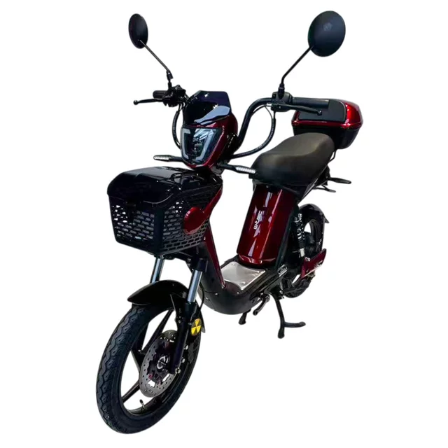 Elektroskútr W-TEC E-Greta II 12Ah 18" - modrá - červená