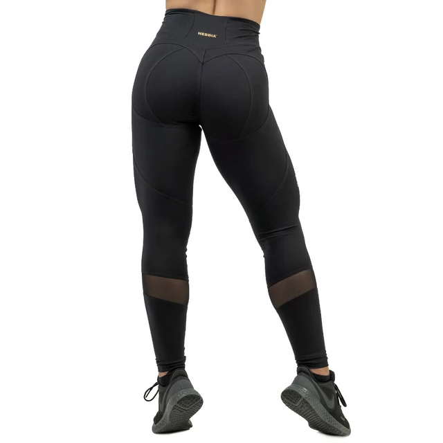 Women’s Push-Up Leggings Nebbia INTENSE Heart-Shaped 843 - Black