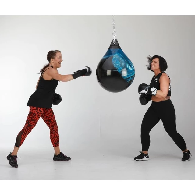 Water-Filled Punching Bag Aqua Bag 85 kg - Black/Silver