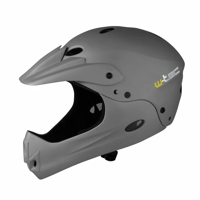 Kask downhillowy W-TEC Downhill - Ciemny szary