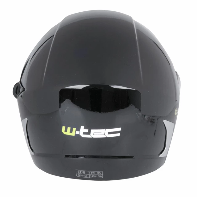 Motorradhelm W-TEC V220 - schwarz glänzend