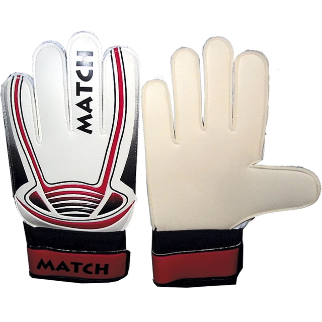 Football gloves - Match - White - White - Yellow