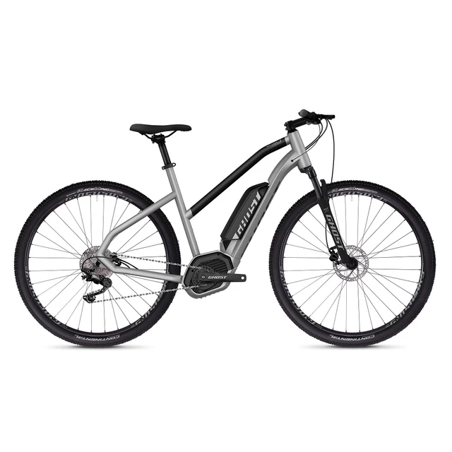 Ghost Hybride Square Cross B2.9 Ladies 29" - Damen Cross Elektrofahrrad Modell 2019 - Iridium Silver / Jet Black - Iridium Silver / Jet Black