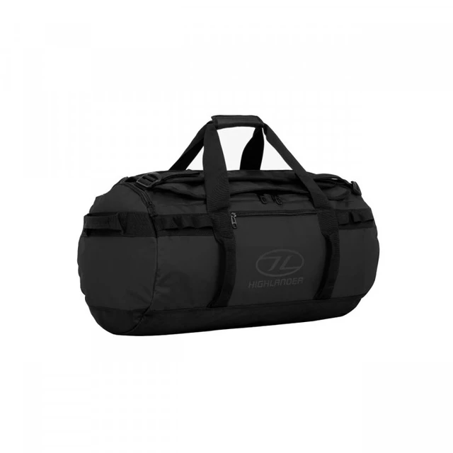 Sporttáska Highlander Storm Kitbag 45l - fekete - fekete