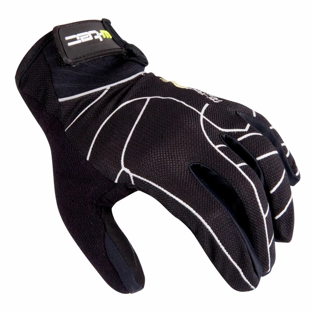 Motocross-Handschuhe W-TEC Binar - schwarz - schwarz