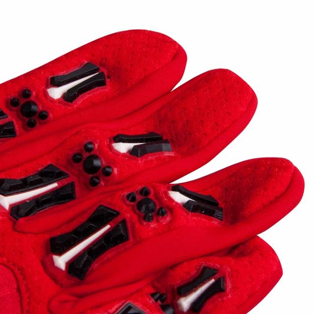 Motocross-Handschuhe W-TEC Kader - rot