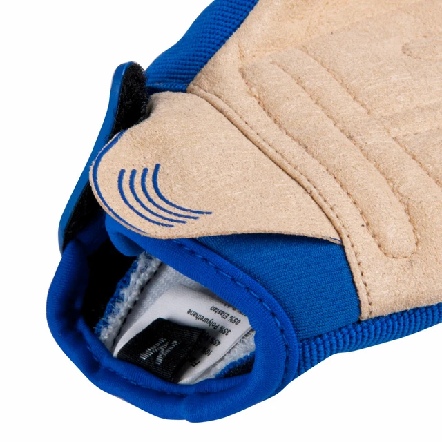 Motokrosové rukavice W-TEC Kozun - modro-béžová
