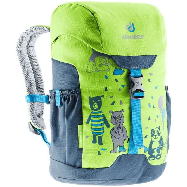 Children’s Backpack DEUTER Schmusebär 8L 2020 - Magenta/Hot Pink - Kiwi/Arctic