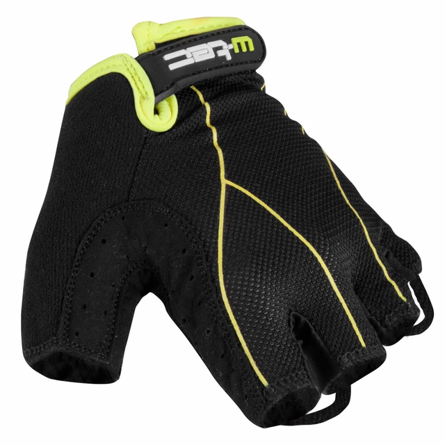 Men’s Cycling Gloves W-TEC Humyr - Black-Grey - Black-Green