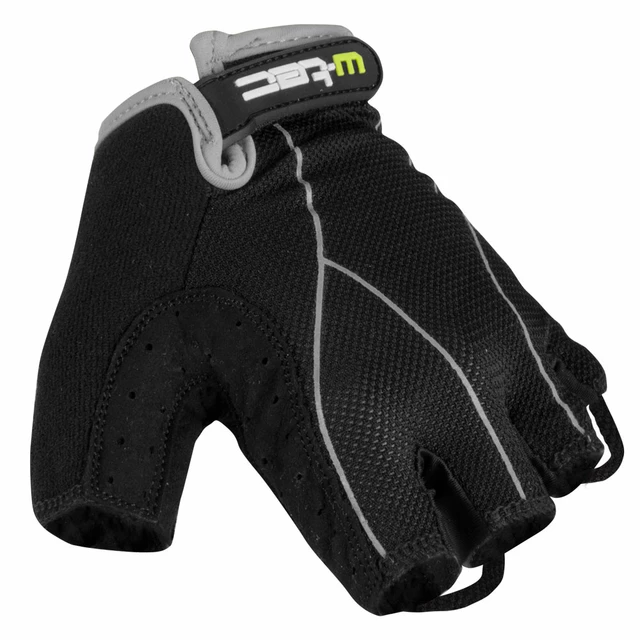 Men’s Cycling Gloves W-TEC Humyr - Black-Grey - Black-Grey