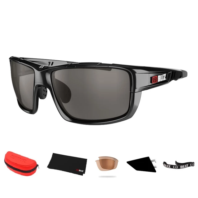 Sportovní sluneční brýle Bliz Tracker Ozon černé