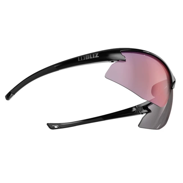 Bliz Motion Multi sportliche Sonnenbrille - schwarz mit dunkel blauen Gläsern