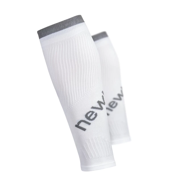 Kompresné návleky na nohy Newline Calfs Sleeve - biela